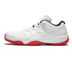 Women's New Air Jordan 11 Retro Low - White/Varsity Red Outlet Sale