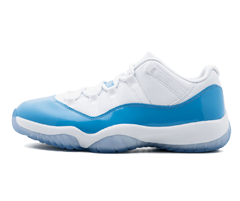 Men's Air Jordan 11 Retro Low - UNC White/University Blue Outlet