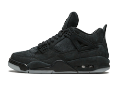 Buy the original new Air Jordan 4 Retro Kaws - Black for men!