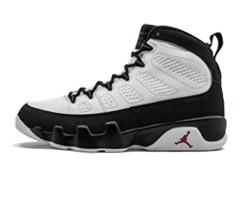 Air Jordan 9 Retro Women's Shoe - White Black Red 2016 Release - Buy Now!