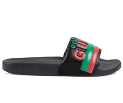 Gucci Slide Sandal Black - Men's - Outlet Sale - Original