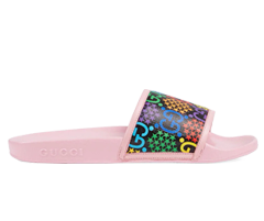 New Gucci Psychedelic Slides Sandal Pink for Women - Sale at Outlet!