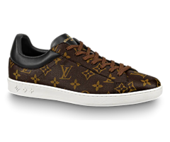 Louis Vuitton Luxembourg Men's Sneaker - New Monogram Canvas Brown