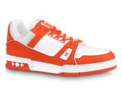 Buy Men's Louis Vuitton Trail Sneaker Orange - New