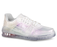 Buy a New Louis Vuitton Trainer Sneaker in Transparent Material, White for Men
