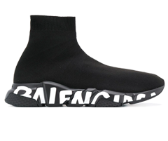 Balenciaga Speed Graffiti Black - Outlet