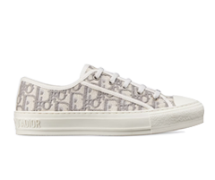 Dior Gray Stone Dior Oblique Embroidered Cotton