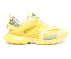 Balenciaga Panelled Sneakers Yellow