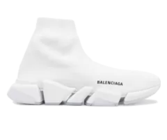 Balenciaga High-Top Sneakers White-Hued