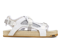 Buy Dior Atlas sandals for women in original Off-White