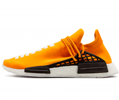 Pharrell Williams NMD Human Race Tangerine/Orange Mens Sneakers -New