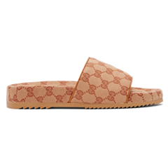 Gucci Beige GG Sideline Sandals - Buy Women's New Sandals