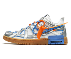 Buy Women's NIKE AIR RUBBER DUNK Off-White - University Blue at Outlet