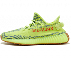 Women's New Yeezy Boost 350 V2 Semi Frozen Yellow Shoes