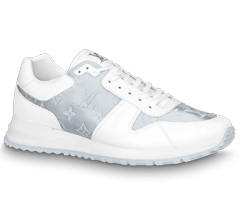 Iridescent Louis Vuitton Run Away Sneaker - White Outlet Sale