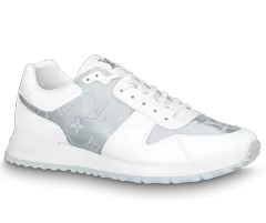 Iridescent Louis Vuitton Run Away Sneaker - White Outlet Sale
