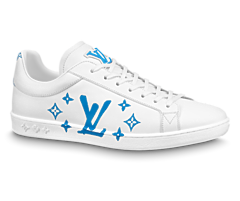 Louis Vuitton Luxembourg Samothrace Sneaker - White Calf Leather: Get Outlet Sale Prices On Original Footwear For Men.