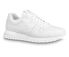 Buy Louis Vuitton Run Away Sneaker - White Monogram-embossed grained now!