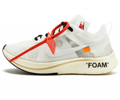 Nike x Off White Zoom Fly Sale- White Sneakers for Women