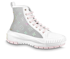 Buy Women's Original LV Squad Sneaker Boot Rose Clair Pink
