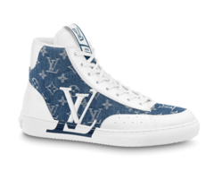 Buy New Men's Louis Vuitton Charlie Sneaker Boot Blue