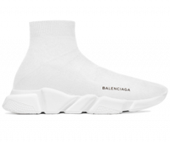 White Mid-Cut BALENCIAGA SPEED RUNNER Sneakers for Women