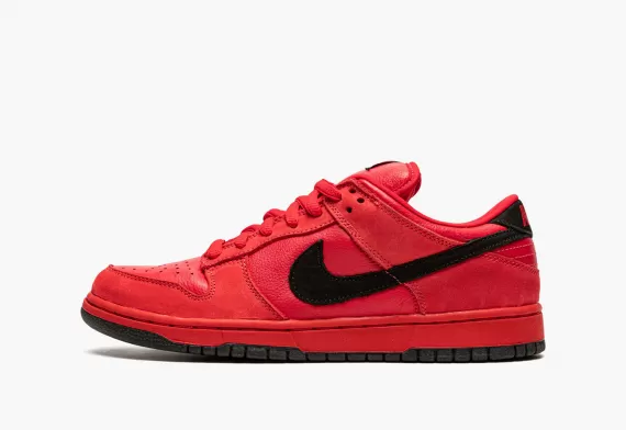 Women's Original Nike Dunk Low Pro SB - True Red On Sale Now!