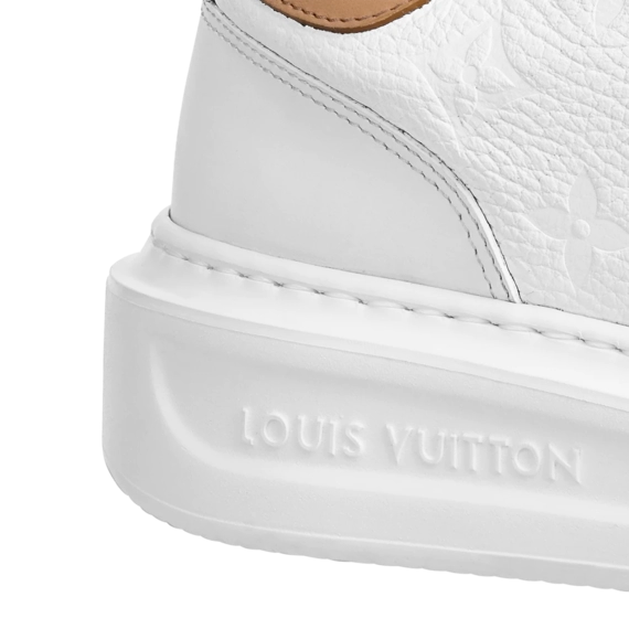 Be Trendy With the Louis Vuitton Beverly Hills Sneaker White for Men!