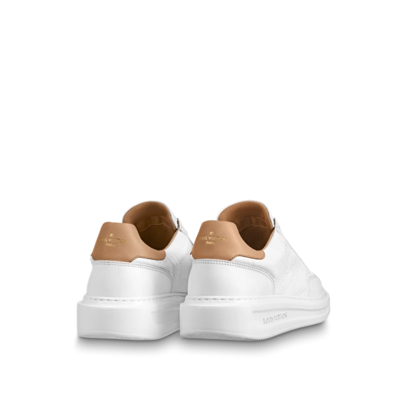 Look Stylish in Louis Vuitton Beverly Hills Sneaker White for Men!