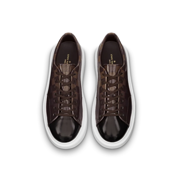 Look Stylish And Save Money - Louis Vuitton Beverly Hills Dark Brown Sneaker for Men - On Outlet Sale!