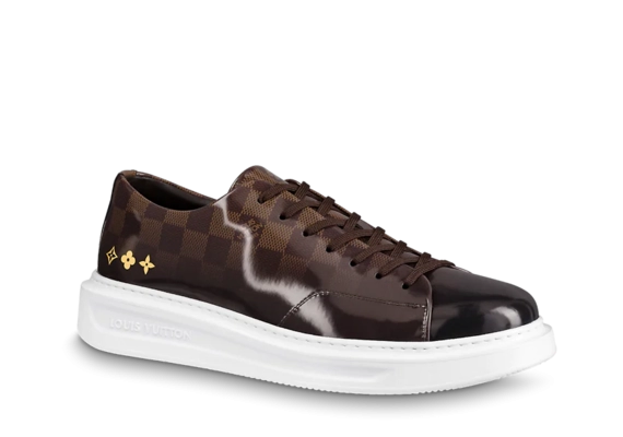 Dark Brown Sneaker for Men - Louis Vuitton Beverly Hills Outlet Sale! Get It Now!