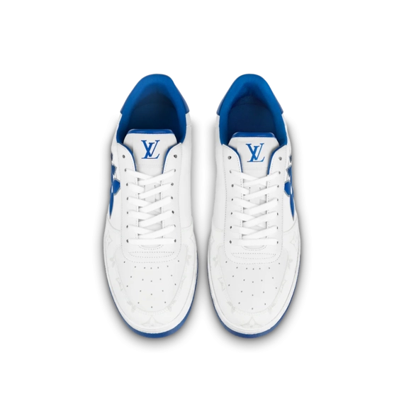 Fresh and New Louis Vuitton Rivoli Sneaker Blue for Men