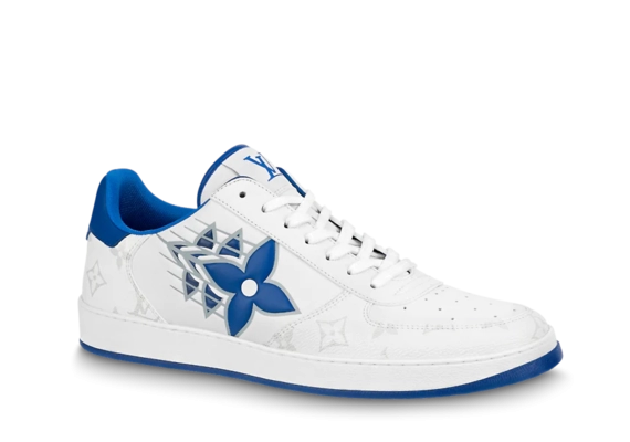 New Louis Vuitton Rivoli Sneaker Blue, Outlet Sale for Men