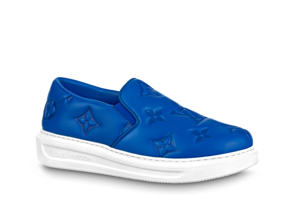 Sale - Men's Louis Vuitton Beverly Hills Slip On Blue