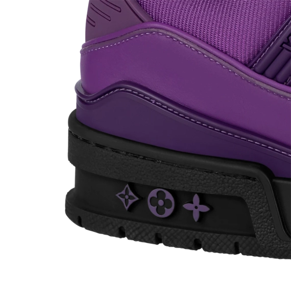 New Purple and Stylish - Louis Vuitton Trainer Sneak for Men!
