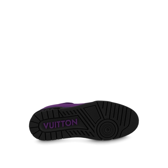 The Outlet Sale of the Season - New Louis Vuitton Trainers in Purple for Men!