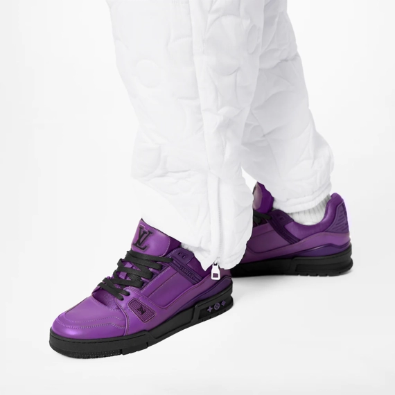 Louis Vuitton  Trainer sneaker Purple