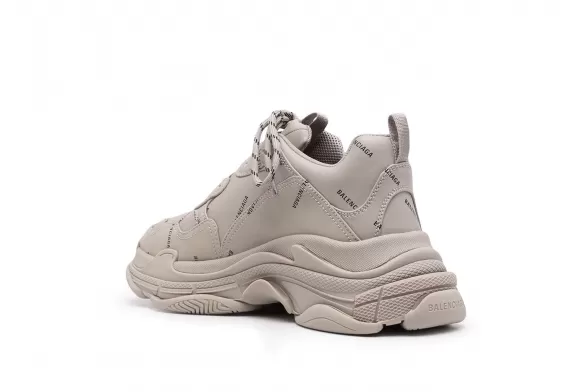 Get 40% off the Original Men's Balenciaga Triple S with Beige/Black Design.