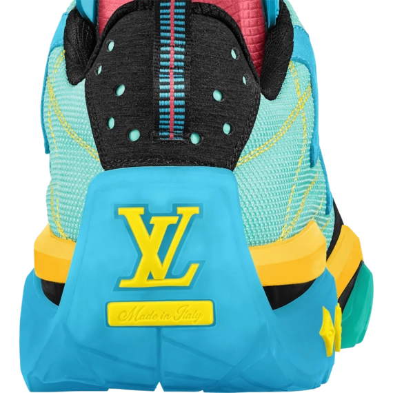 Louis Vuitton Millenium Sneaker - Blue, Mix of materials