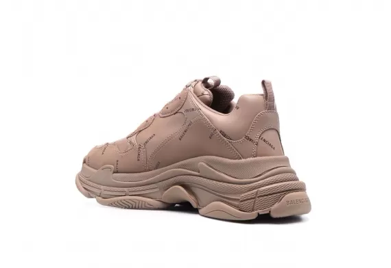 Men's Outlet New - Balenciaga Triple S Dark-Beige