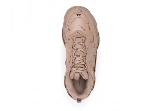 Shop Outlet for Men's Balenciaga Triple S - Dark-Beige Now