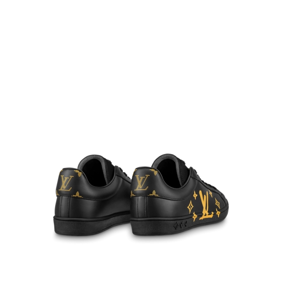 Men's Black Calf Leather - Louis Vuitton Luxembourg Samothrace Sneaker - Outlet Sale