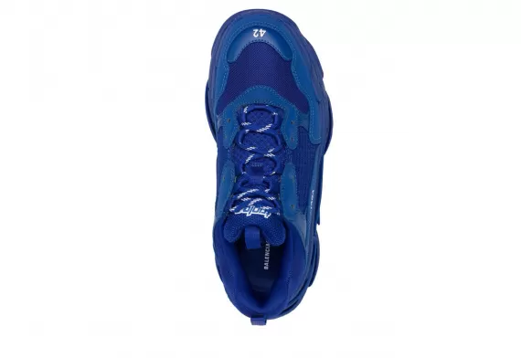 Royal Blue Balenciaga Triple S - available for men