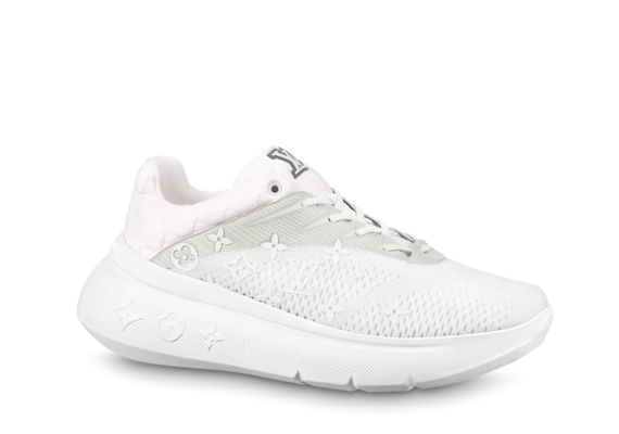 Buy the Original, New Louis Vuitton Show Up Sneaker - White Monogram and Damier Knit, For Men