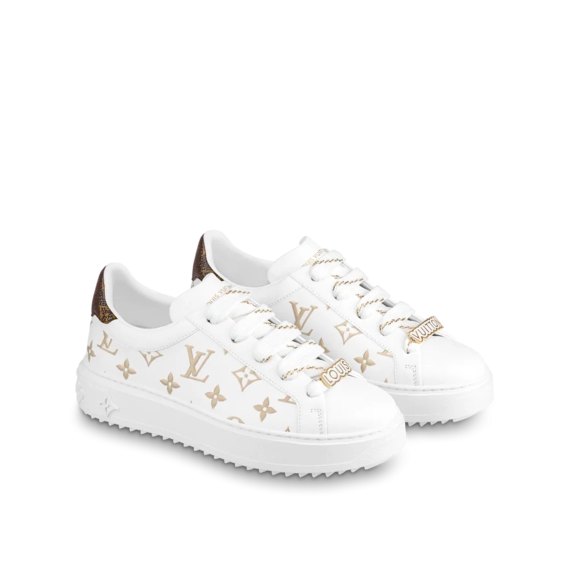 New Louis Vuitton Time Sneaker for Women - Fresh From the Outlet.