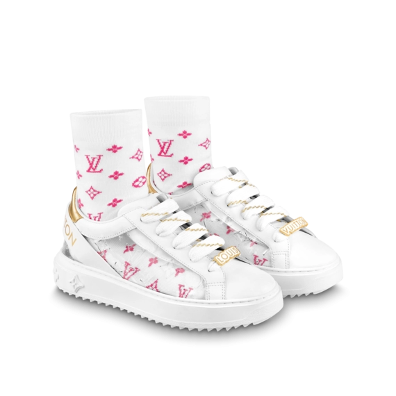 Original Women's Louis Vuitton Time Out Sneaker