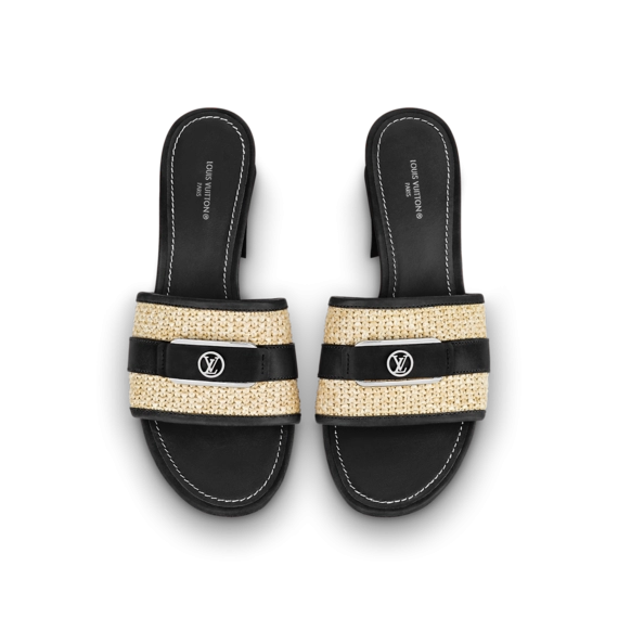 Women's Louis Vuitton Lock It Mule - Get it Now