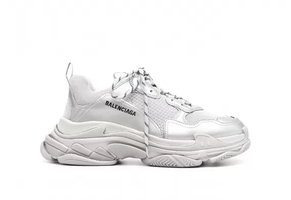 Balenciaga Triple S - Silver-Tone Sale