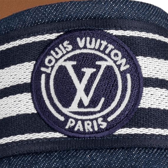 Get Yours Now - Ladies Louis Vuitton Lock It Flat Mule in Blue.