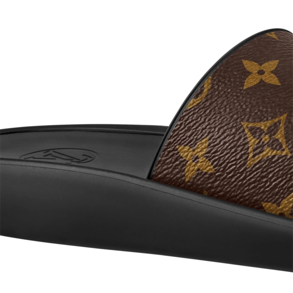 Outlet Sale: Get Louis Vuitton Sunbath Flat Mule Cacao Brown For Women Today!